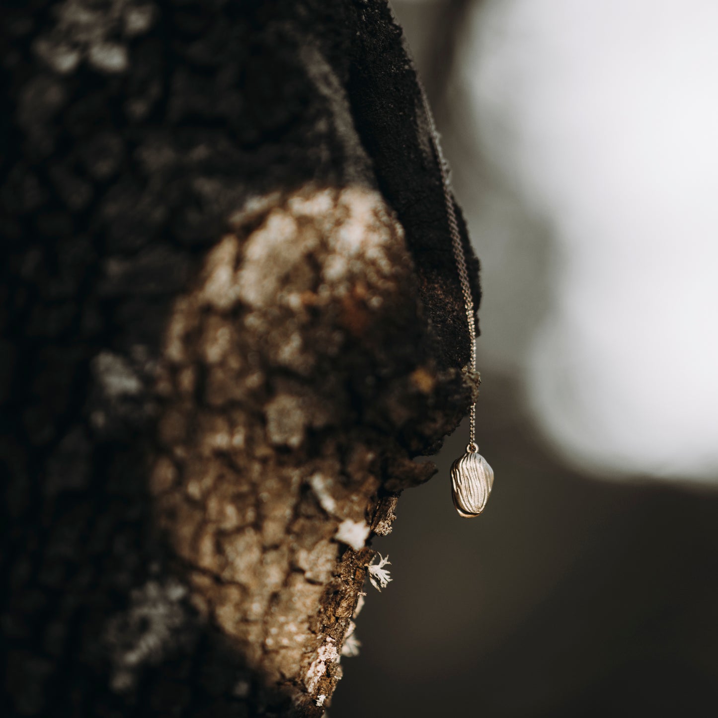 Sautoir deux amandes