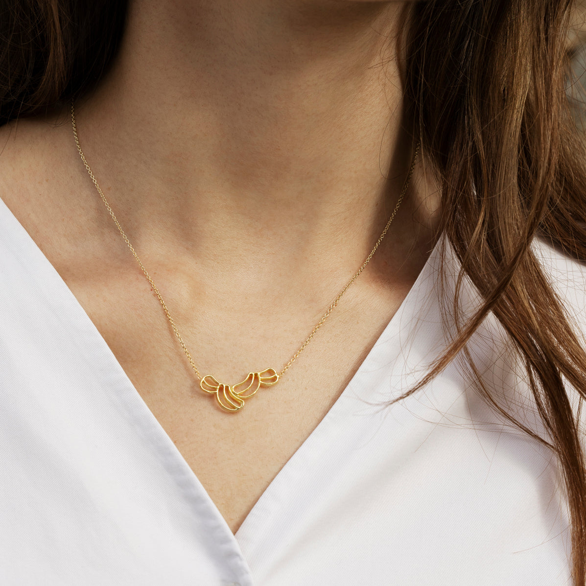 Collier chaîne tresse