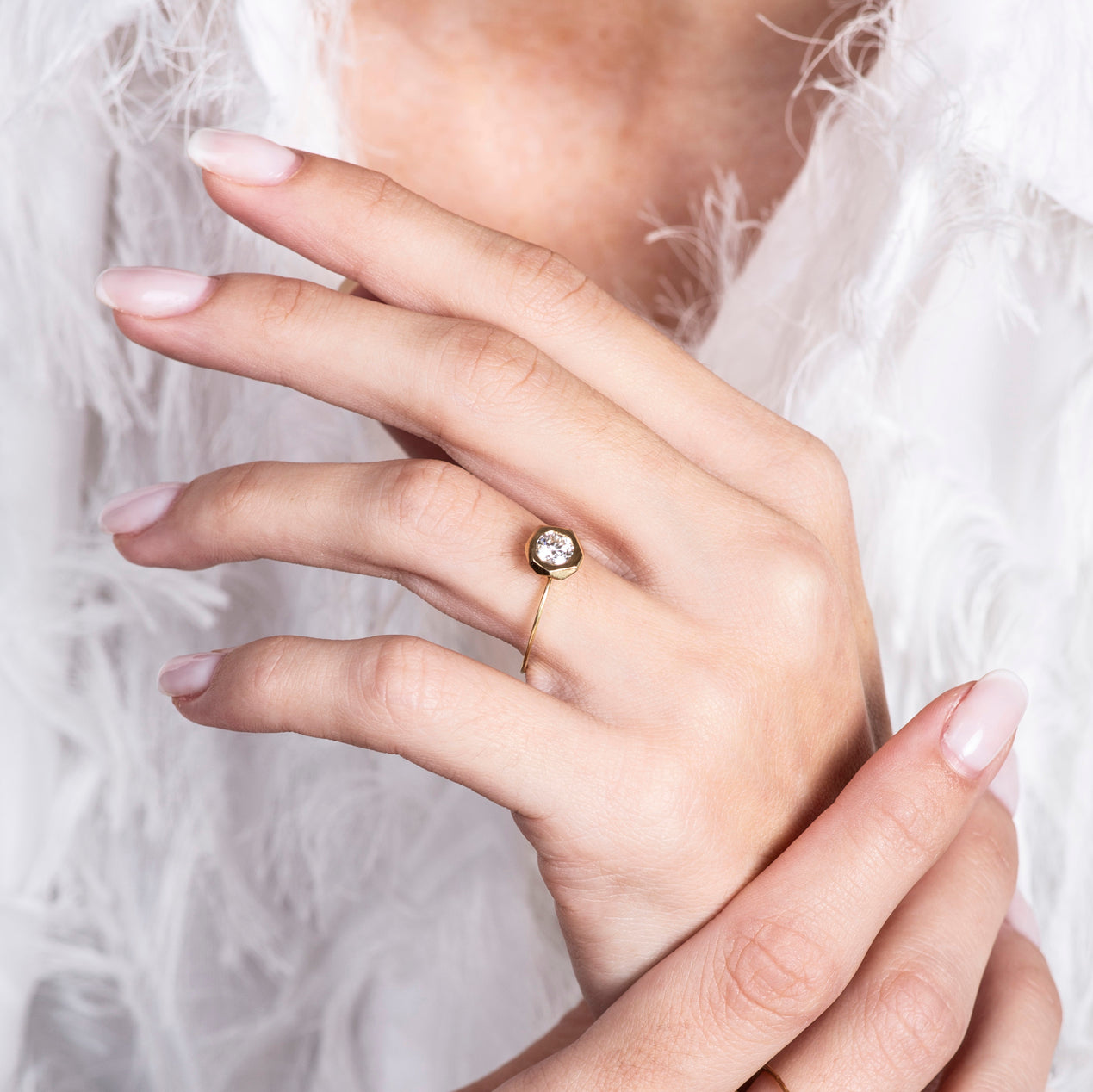 Solitaire ring 0.5ct