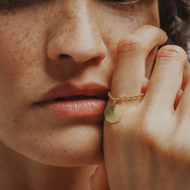 Bague chaîne