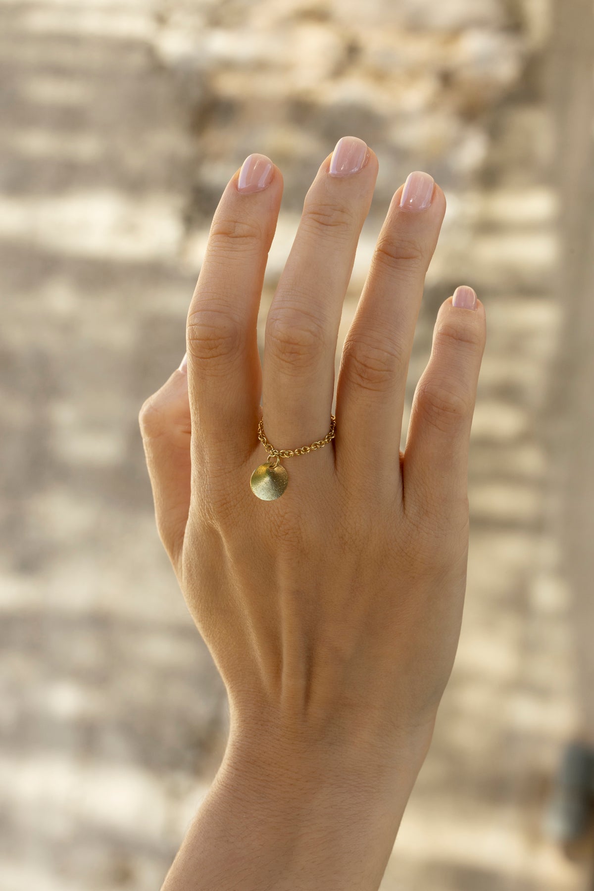 Bague chaîne