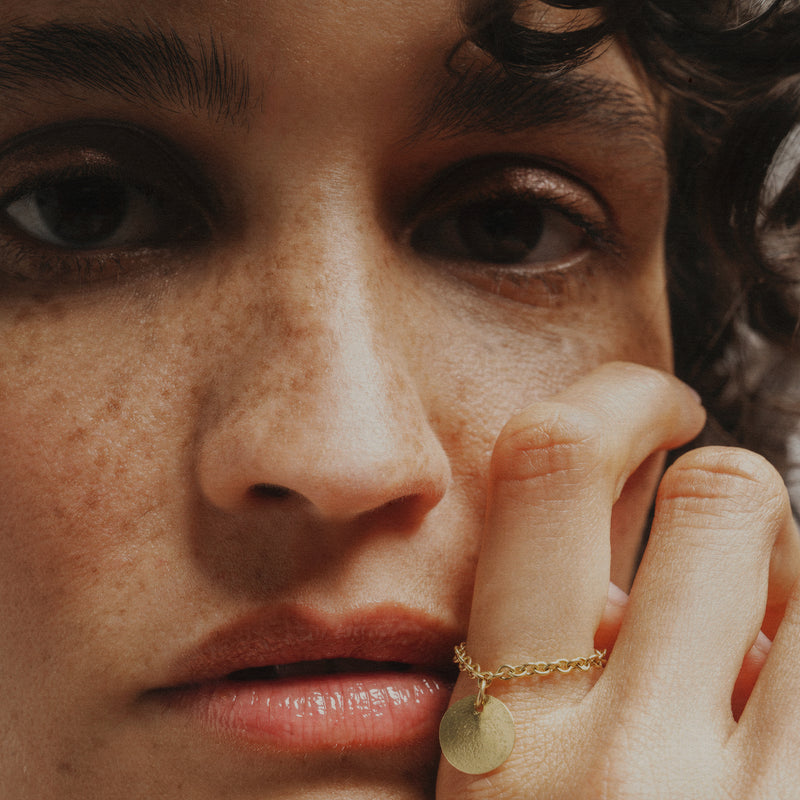 Bague chaîne